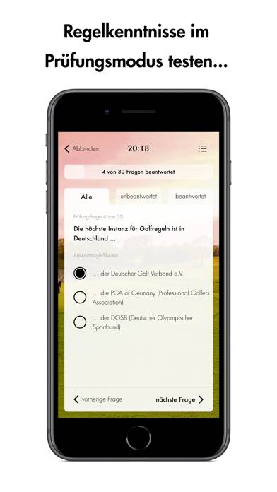 DGV-Platzreife App screenshot #5