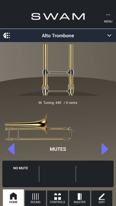 SWAM Alto Trombone App screenshot #1