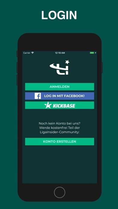 LigaInsider App-Screenshot #1