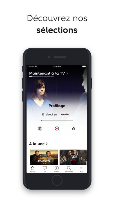 Sfr Tv Capture d'écran de l'application #1