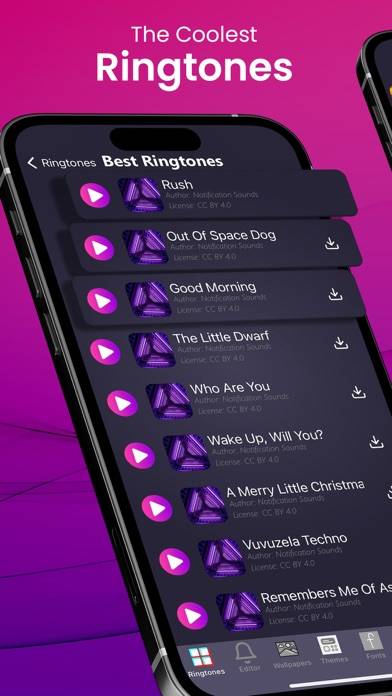 Ringtones: for iPhone Скриншот приложения #1