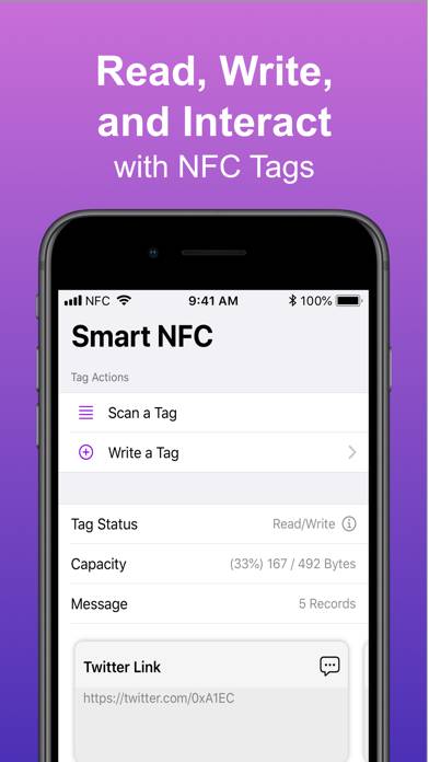 Smart NFC Schermata dell'app #1