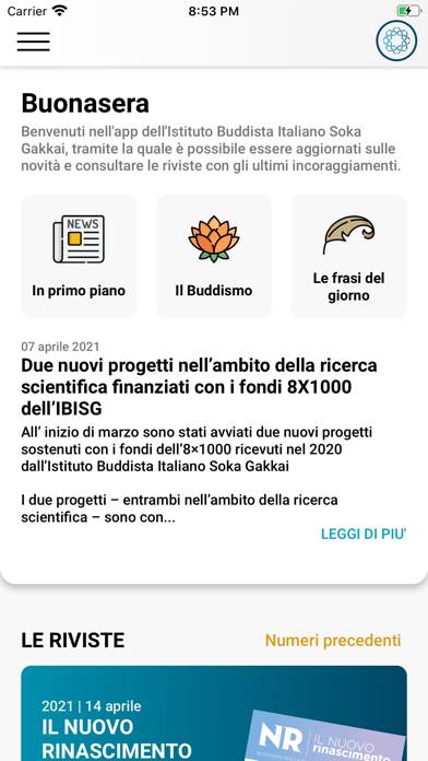 SGI Italia Schermata dell'app #1