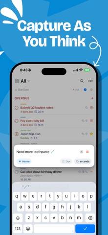 2Do App skärmdump