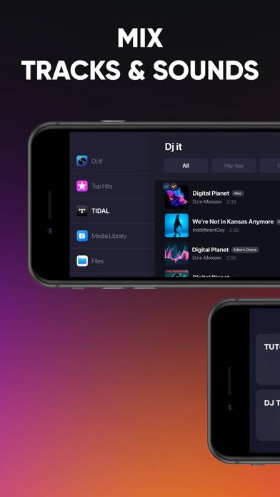 DJ it! Virtual Music Mixer app Capture d'écran de l'application #5