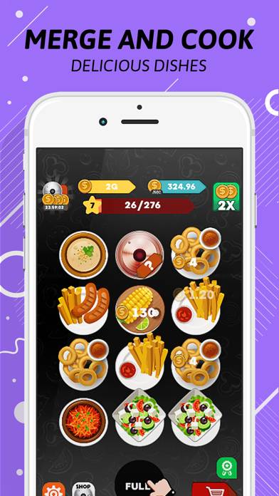Merge Food Restaurant Story Schermata dell'app #2
