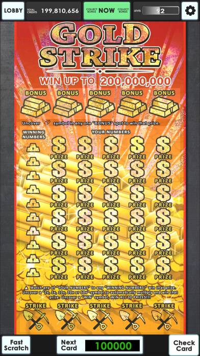 Lucky Lottery Scratchers Schermata dell'app #4