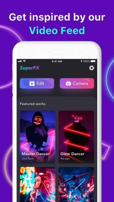 SuperFX: Effects Video Editor Schermata dell'app #1