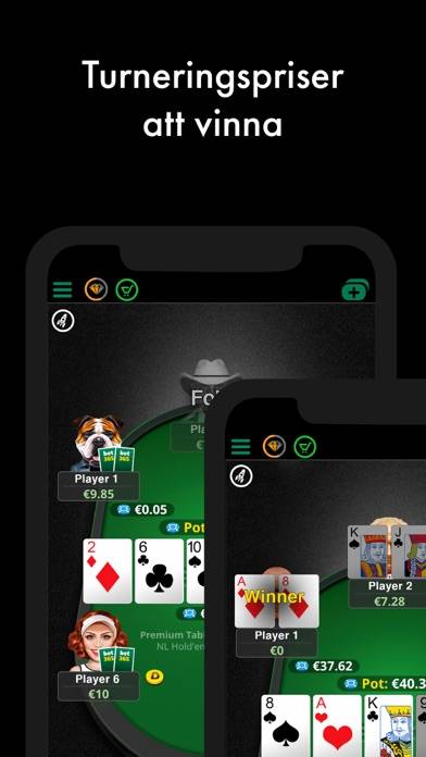 Poker på bet365: Texas Hold'em App skärmdump #4