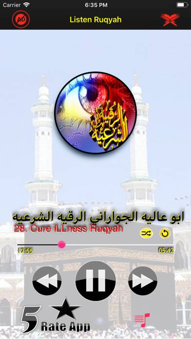 Ultimate Ruqyah Shariah MP3 Schermata dell'app #1