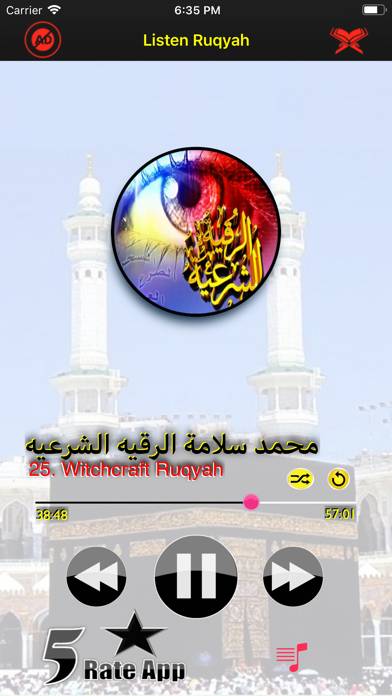Ultimate Ruqyah Shariah MP3 Schermata dell'app #3