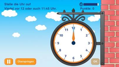 Uhrzeiten trainieren App screenshot #3