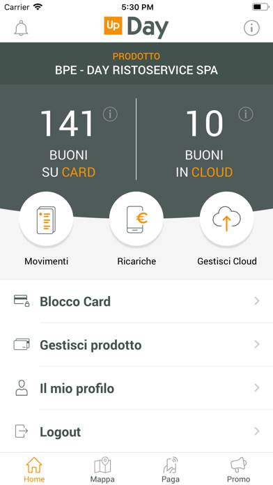 Buoni Up Day Schermata dell'app #1