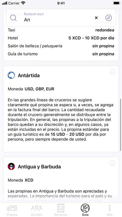 Ultimate Tip Calculator Captura de pantalla de la aplicación