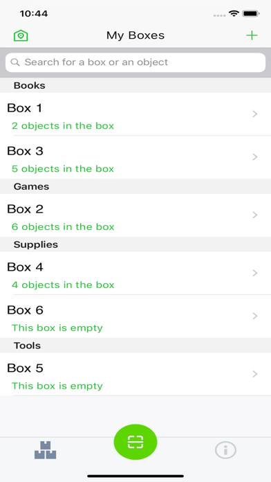 Scan Your Boxes Captura de pantalla de la aplicación #2