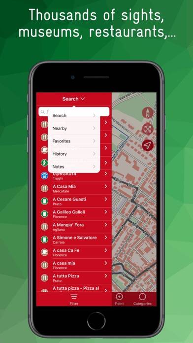 Florence Offline Map App skärmdump #4