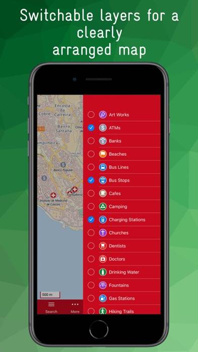 Lisbon Offline App screenshot