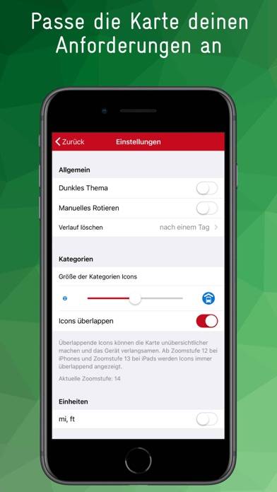 Zürich Offline Karte App-Screenshot