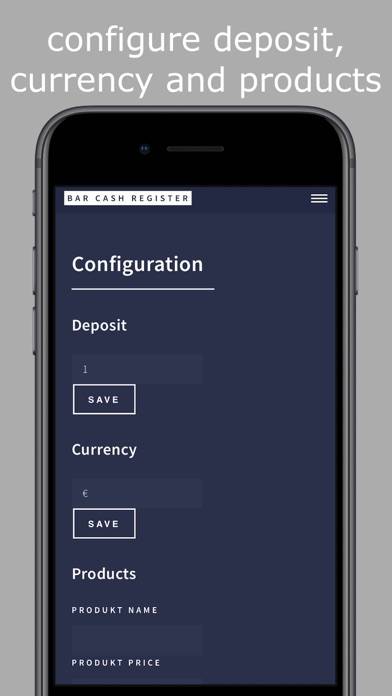 Bar Cash Register PRO App-Screenshot #2