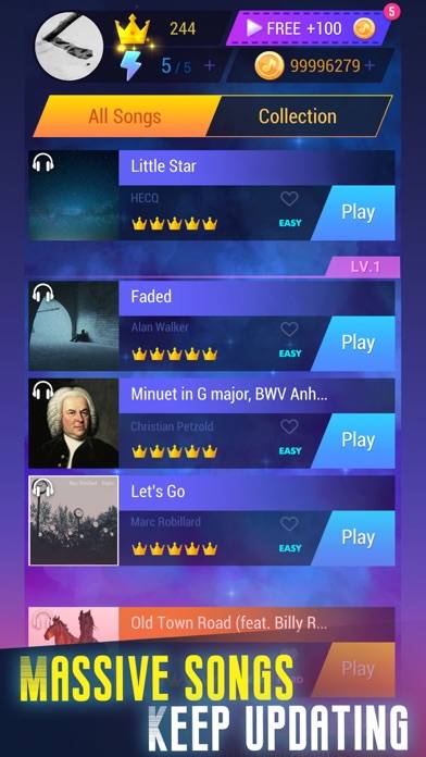 Tap Music 3D Captura de pantalla de la aplicación #1