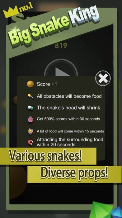 Big Snake King App-Screenshot #5