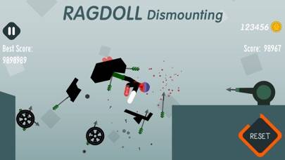 Ragdoll Dismounting Скриншот приложения #2