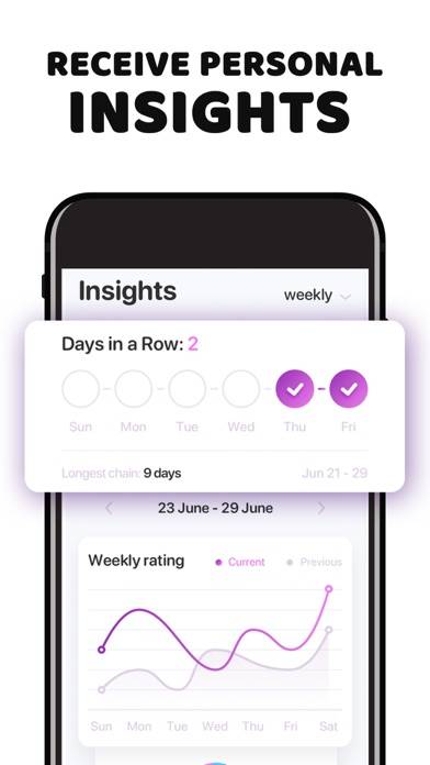 Mood Balance:Self Care Tracker Schermata dell'app #5