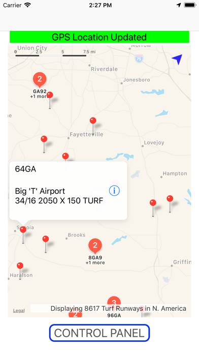 Airport Runway Finder App screenshot