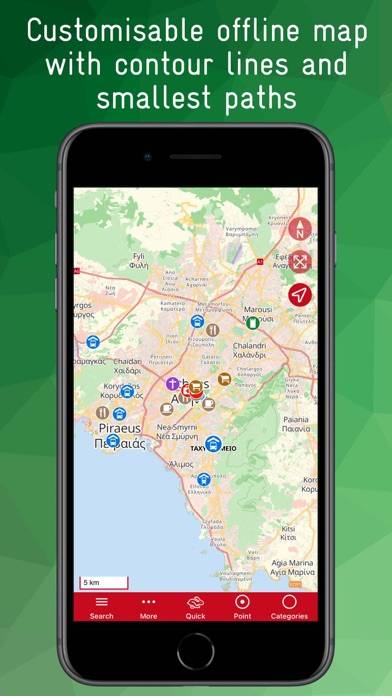 Athens Offline Map screenshot