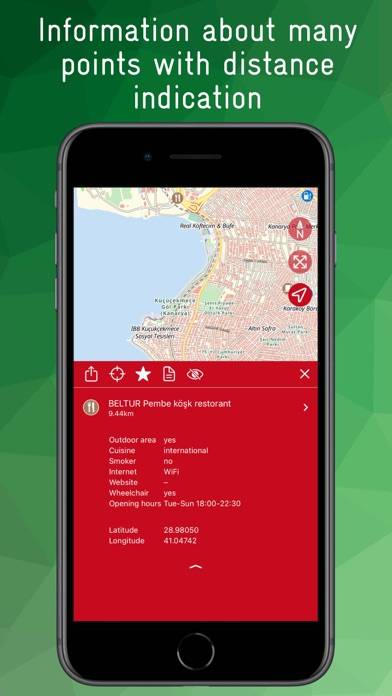 The Istanbul Offline Map App screenshot #2