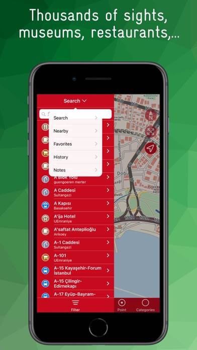 The Istanbul Offline Map App screenshot #4