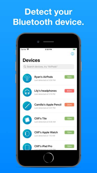 Find My Bluetooth Device App-Screenshot #1