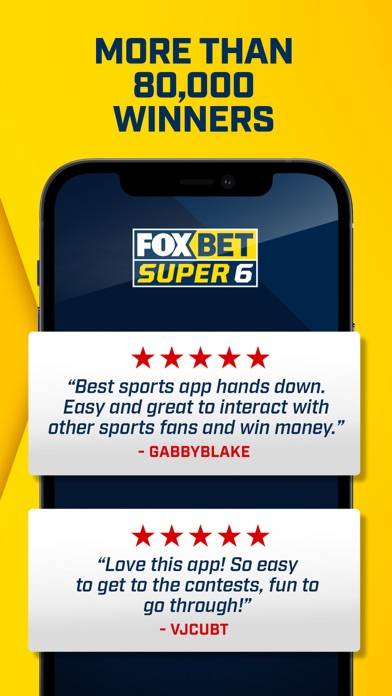 FOX Bet Super 6 App screenshot #6