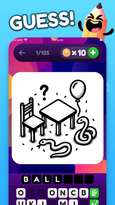 Pictionic Draw & Guess Online Captura de pantalla de la aplicación #1