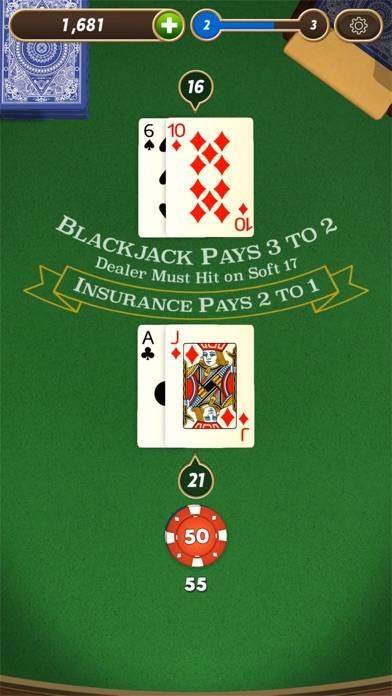 Blackjack App-Screenshot #1