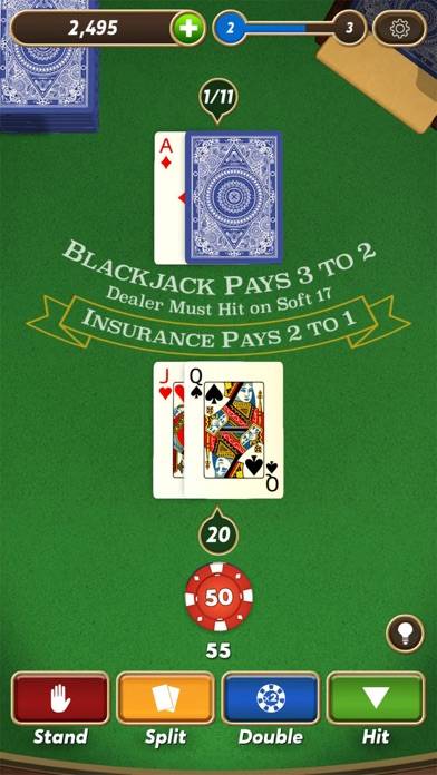 Blackjack Captura de pantalla de la aplicación #2