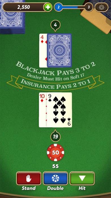 Blackjack Schermata dell'app #4