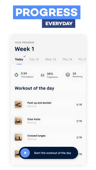 Fitness Coach Schermata dell'app #4