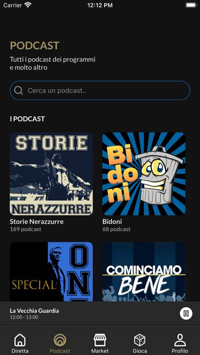 Radio Nerazzurra Schermata dell'app
