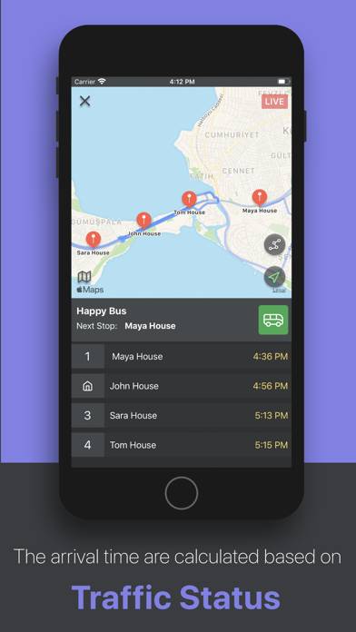 LiveRoute App screenshot #2