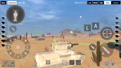 Panzer War ：DE App screenshot #4