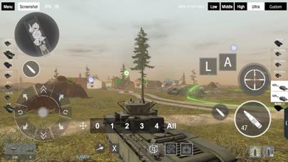 Panzer War ：DE App screenshot #6