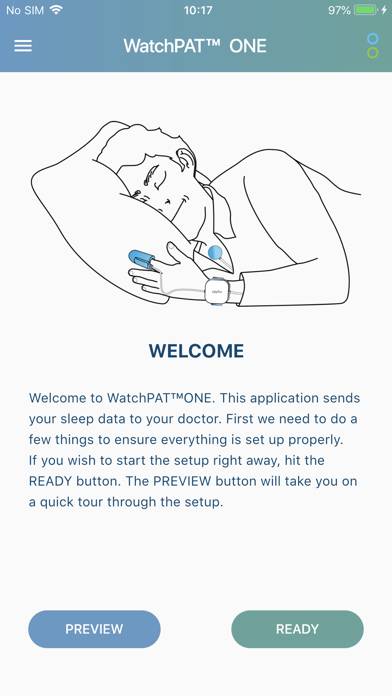 WatchPAT ONE App screenshot #1