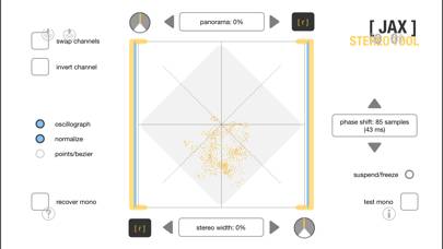 JAX Stereo Tool (AU) App screenshot