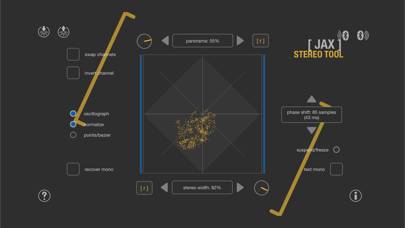 JAX Stereo Tool (AU) App screenshot