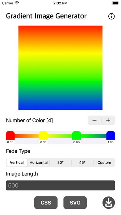 Gradient Image Generator capture d'écran