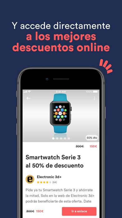 Cupones descuento BILLIONHANDS Captura de pantalla de la aplicación