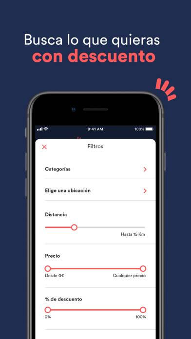 Cupones descuento BILLIONHANDS Captura de pantalla de la aplicación