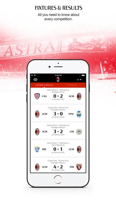 AC Milan Official App App screenshot #6