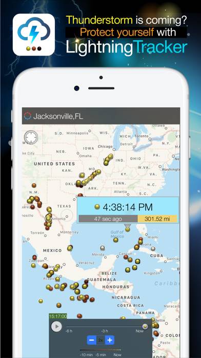 Lightning Tracker App screenshot #1